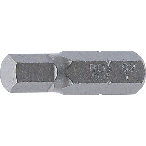 BGS 4387 Bit | Länge 30 mm | Antrieb Außensechskant 8 mm (5/16") | Innensechskant 7 mm