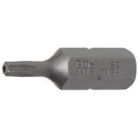 BGS 4415 Bit | Länge 30 mm | Antrieb Außensechskant 8 mm (5/16") | T-Profil (für Torx) mit Bohrung T15