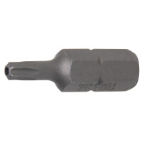 BGS 4420 Bit | Länge 30 mm | Antrieb Außensechskant 8 mm (5/16") | T-Profil (für Torx) mit Bohrung T20
