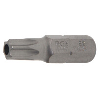 BGS 4440 Bit | Länge 30 mm | Antrieb Außensechskant 8 mm (5/16") | T-Profil (für Torx) mit Bohrung T40