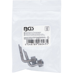 BGS 445-1 Ersatzspitzen für Sprengringzange | 1 Paar | für Art. 445, 446