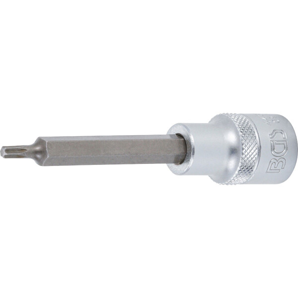 BGS 4469 Bit-Einsatz | Länge 100 mm | Antrieb Innenvierkant 12,5 mm (1/2") | T-Profil (für Torx) T20