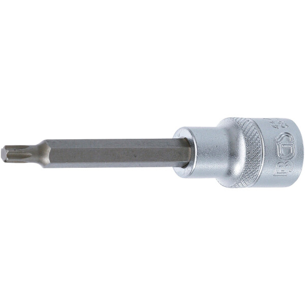 BGS 4471 Bit-Einsatz | Länge 100 mm | Antrieb Innenvierkant 12,5 mm (1/2") | T-Profil (für Torx) T30