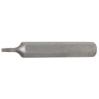 BGS 4566 Bit | Länge 75 mm | Antrieb Außensechskant 10 mm (3/8") | T-Profil (für Torx) T10