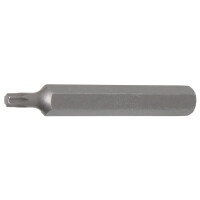 BGS 4567 Bit | Länge 75 mm | Antrieb Außensechskant 10 mm (3/8") | T-Profil (für Torx) T27