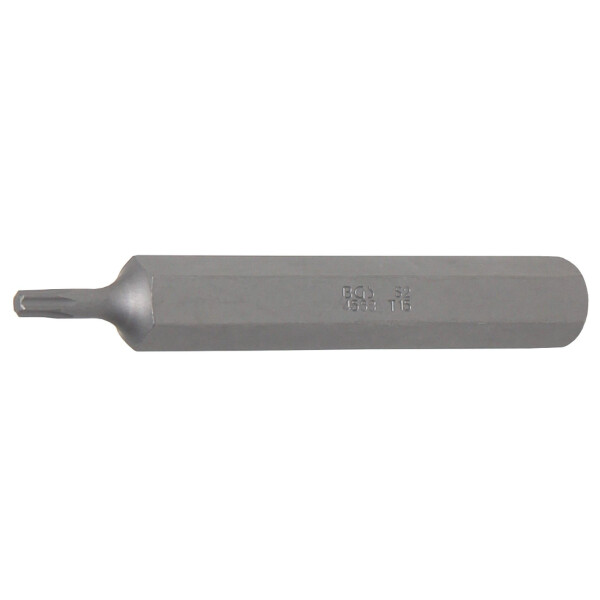 BGS 4568 Bit | Länge 75 mm | Antrieb Außensechskant 10 mm (3/8") | T-Profil (für Torx) T15