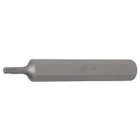 BGS 4568 Bit | Länge 75 mm | Antrieb Außensechskant 10 mm (3/8") | T-Profil (für Torx) T15