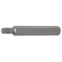 BGS 4572 Bit | Länge 75 mm | Antrieb Außensechskant 10 mm (3/8") | T-Profil (für Torx) T40