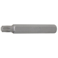 BGS 4573 Bit | Länge 75 mm | Antrieb Außensechskant 10 mm (3/8") | T-Profil (für Torx) T45