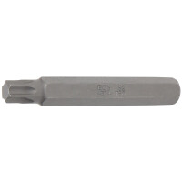 BGS 4574 Bit | Länge 75 mm | Antrieb Außensechskant 10 mm (3/8") | T-Profil (für Torx) T50