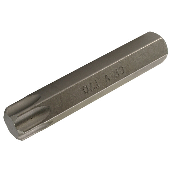 BGS 4581 Bit | Länge 80 mm | Antrieb Außensechskant 14 mm | T-Profil (für Torx) T70