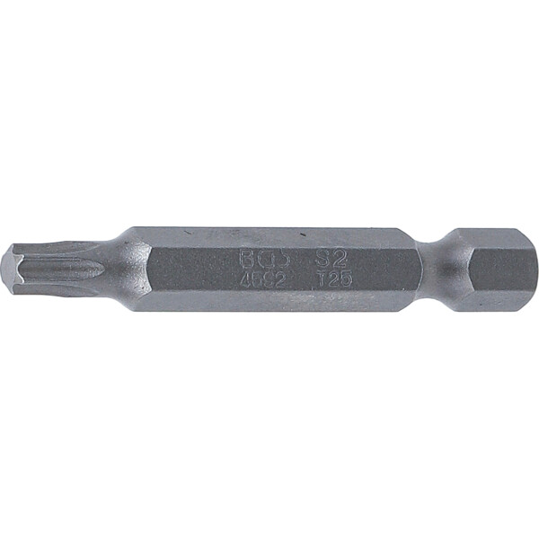 BGS 4592 Bit | Länge 50 mm | Antrieb Außensechskant 6,3 mm (1/4") | T-Profil (für Torx) T25