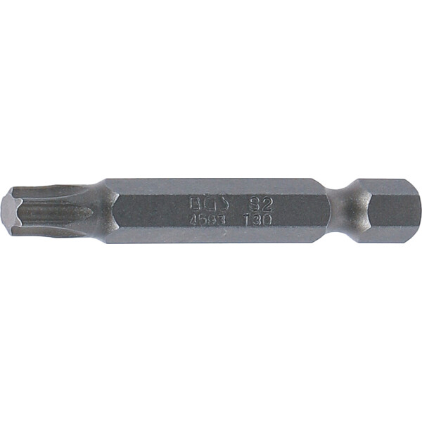 BGS 4593 Bit | Länge 50 mm | Antrieb Außensechskant 6,3 mm (1/4") | T-Profil (für Torx) T30