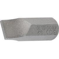 BGS 4600 Bit | Länge 30 mm | Antrieb Außensechskant 10 mm (3/8") | Schlitz 10 mm