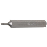 BGS 4710 Bit | Länge 75 mm | Antrieb Außensechskant 10 mm (3/8") | T-Profil (für Torx) mit Bohrung T10