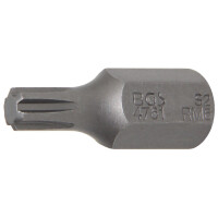 BGS 4761 Bit | Länge 30 mm | Antrieb Außensechskant 10 mm (3/8") | Keil-Profil (für RIBE) M6