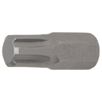 BGS 4765 Bit | Länge 30 mm | Antrieb Außensechskant 10 mm (3/8") | Keil-Profil (für RIBE) M10