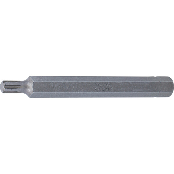 BGS 4772 Bit | Länge 100 mm | Antrieb Außensechskant 10 mm (3/8") | Keil-Profil (für RIBE) M7