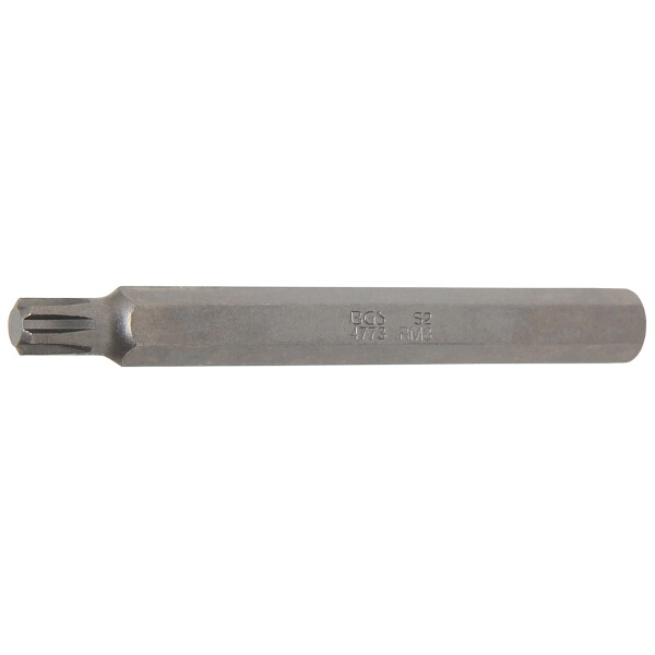 BGS 4773 Bit | Länge 100 mm | Antrieb Außensechskant 10 mm (3/8") | Keil-Profil (für RIBE) M8