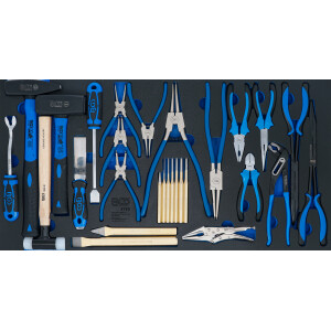 BGS 4793 Werkstattwageneinlage XL: Hammer-, Zangen- und...