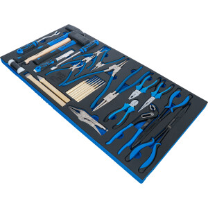 BGS 4793 Werkstattwageneinlage XL: Hammer-, Zangen- und...