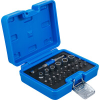 BGS 4812 Bit- und Steckschlüssel-Satz | Antrieb Außensechskant 6,3 mm (1/4") | 2-IN-1 | 26-tlg.