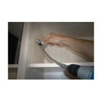 BGS Diy 4845 Flexible Winkelschrauber-Verlängerung | 6,3 mm (1/4") | 310 mm