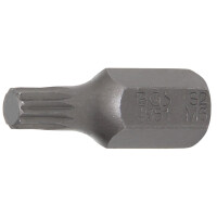 BGS 4851 Bit | Länge 30 mm | Antrieb Außensechskant 10 mm (3/8") | Innenvielzahn (für XZN) M6