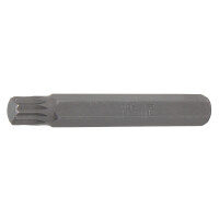 BGS 4862 Bit | Länge 75 mm | Antrieb Außensechskant 10 mm (3/8") | Innenvielzahn (für XZN) M10