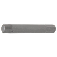 BGS 4863 Bit | Länge 75 mm | Antrieb Außensechskant 10 mm (3/8") | Innenvielzahn (für XZN) M12