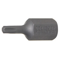 BGS 4869 Bit | Länge 30 mm | Antrieb Außensechskant 10 mm (3/8") | T-Profil (für Torx) T20