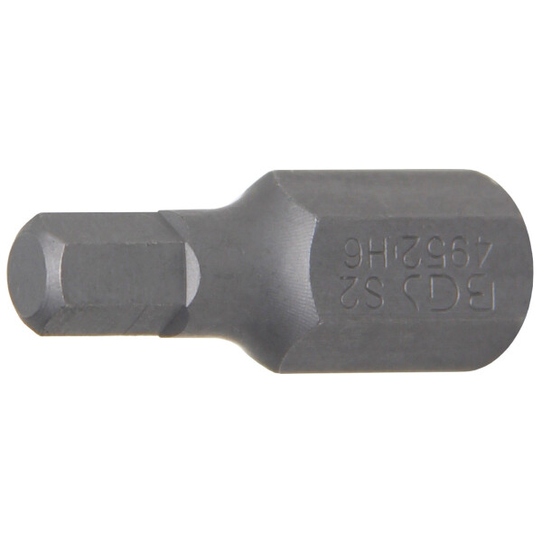 BGS 4952 Bit | Länge 30 mm | Antrieb Außensechskant 10 mm (3/8") | Innensechskant 6 mm