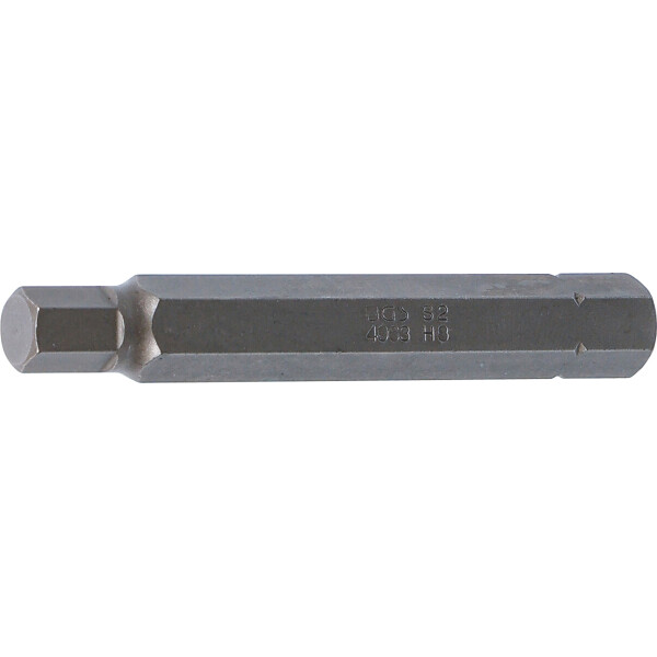 BGS 4962 Bit | Länge 75 mm | Antrieb Außensechskant 10 mm (3/8") | Innensechskant 7 mm