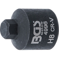 BGS 4996 Bremssattel-Einsatz | Innensechskant | extra kurz | 8 mm