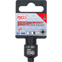 BGS 4996 Bremssattel-Einsatz | Innensechskant | extra kurz | 8 mm