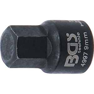 BGS 4997 Bremssattel-Einsatz | Innensechskant | extra kurz | 9 mm