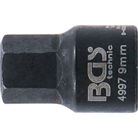 BGS 4997 Bremssattel-Einsatz | Innensechskant | extra kurz | 9 mm