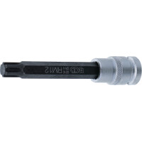 BGS 5010 Bit-Einsatz | Länge 120 mm | Antrieb Innenvierkant 12,5 mm (1/2") | Keil-Profil (für RIBE) M12