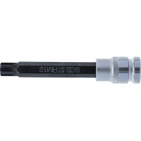 BGS 5010 Bit-Einsatz | Länge 120 mm | Antrieb Innenvierkant 12,5 mm (1/2") | Keil-Profil (für RIBE) M12