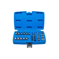 BGS 5021 Bit- und Steckschlüsseleinsatz-Satz | 10 mm (3/8") | T-Profil (für Torx) | 34-tlg.