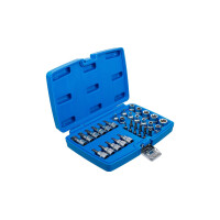 BGS 5021 Bit- und Steckschlüsseleinsatz-Satz | 10 mm (3/8") | T-Profil (für Torx) | 34-tlg.