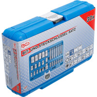 BGS 5025 Bit- und Steckschlüssel-Satz | E-Profil / T-Profil (für Torx) | 30-tlg.