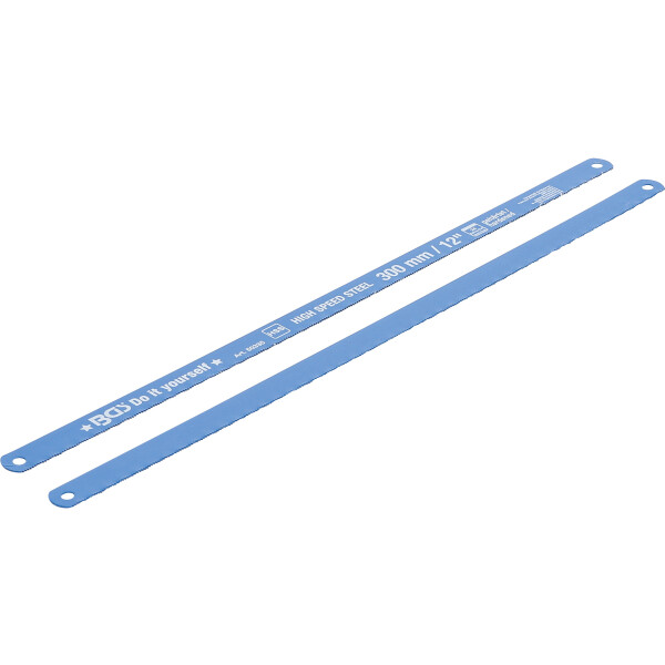 BGS Diy 50335 HSS-Metall-Sägeblatt-Satz | 13 x 300 mm | 2-tlg.