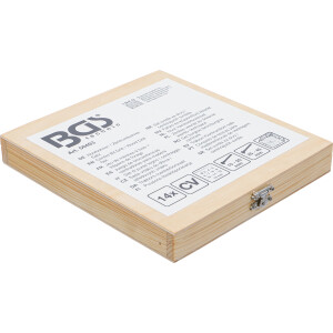 BGS 50403 Holzbohrer- / Zentrumbohrer-Satz | 14-tlg.