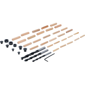 BGS Diy 50405 Holzdübel-Bohrer-Satz | 6 - 10 mm |...