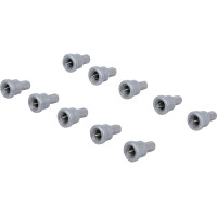 BGS Diy 50408 Bit-Satz mit Tiefenstopp | für Gipskartonplatten | Antrieb Außensechskant 6,3 mm (1/4") | Kreuzschlitz PH2 | 10-tlg.