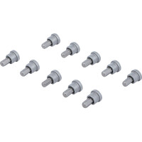 BGS Diy 50408 Bit-Satz mit Tiefenstopp | für Gipskartonplatten | Antrieb Außensechskant 6,3 mm (1/4") | Kreuzschlitz PH2 | 10-tlg.