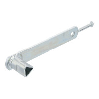 BGS Diy 50500 Dreikantschlüssel für Absperrposten mit Dreikantschloss | M12