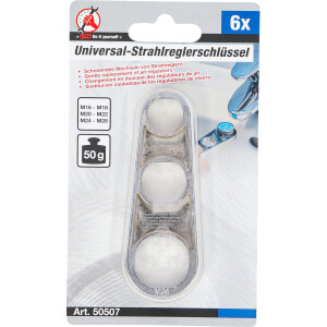 BGS Diy 50507 Strahlregler-Schlüssel | universal | M16 - M24