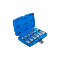 BGS 5052 Bit-Einsatz-Satz | Antrieb Innenvierkant 12,5 mm (1/2") | Innensechskant 5 - 22 mm | 12-tlg.